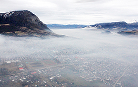 Campaña científico-ciudadana medirá calidad del aire en Coyhaique durante julio