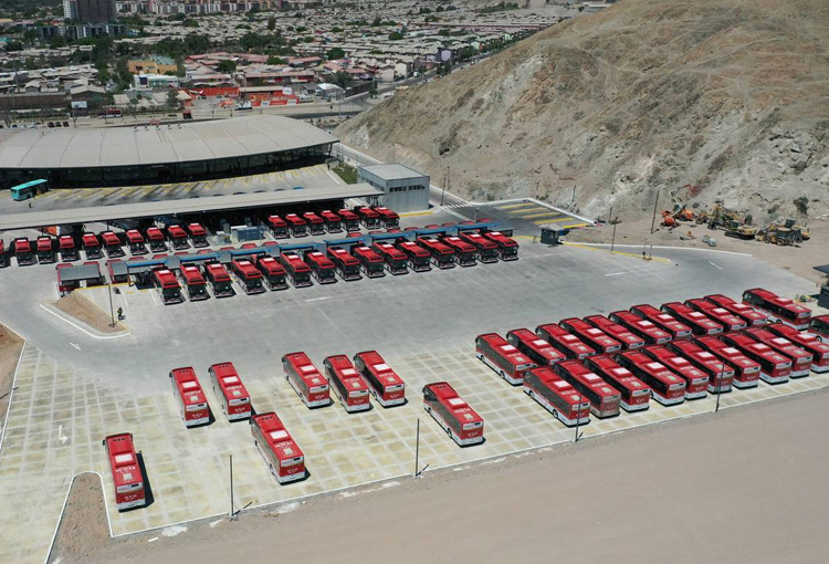 Copiapó se convierte en la primera ciudad con transporte público 100% eléctrico de Sudamérica