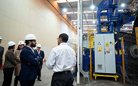 En Antofagasta ya opera la primera planta de reciclaje de neumáticos mineros de Chile