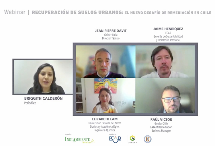 Webinar InduAmbiente presentó soluciones para remediación de suelos urbanos