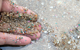 Detectan contaminación por microplásticos en estuarios de Lenga y Tubul-Raqui en el Biobío