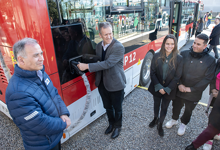 Nuevo terminal para buses eléctricos en Puente Alto reforzará el transporte público limpio en la RM
