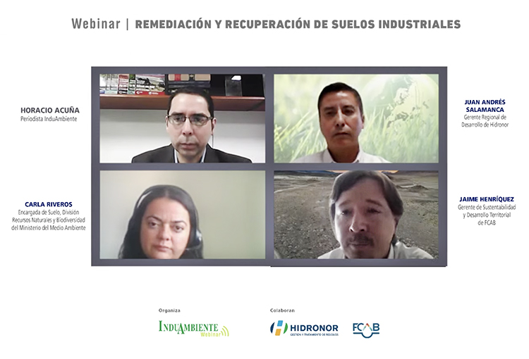 Webinar presentó soluciones de remediación y recuperación de suelos industriales 