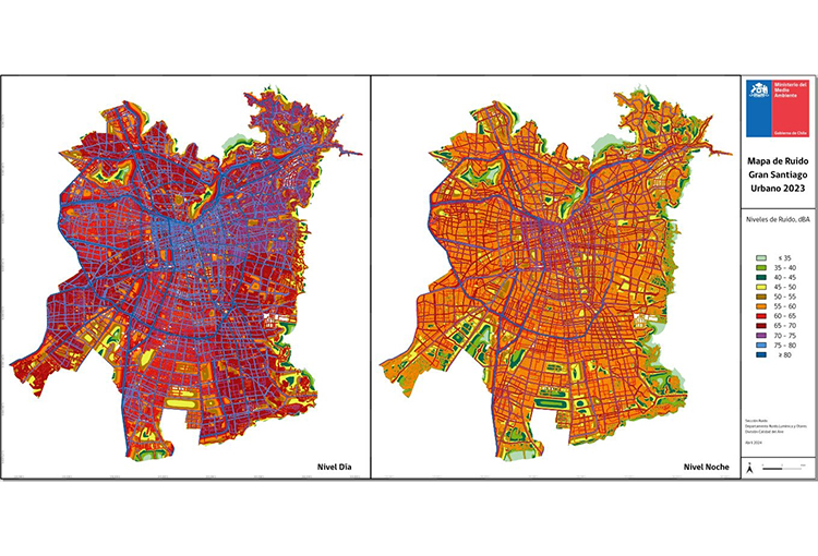 Disminuye la contaminación acústica vehicular en el Gran Santiago Urbano