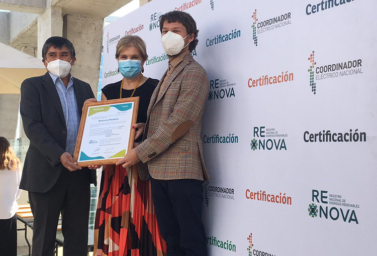 Primeras seis empresas reciben certificados de trazabilidad de energías renovables 