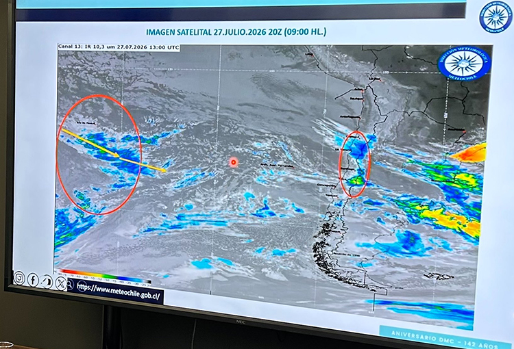 Registran tornados en Ñuble y sigue alerta por crecidas de cauces entre O