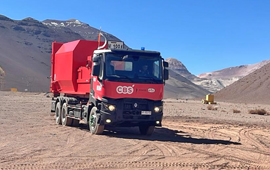 EBI Chile inició contrato de gestión integral de residuos con minera Mantos de Oro en Atacama