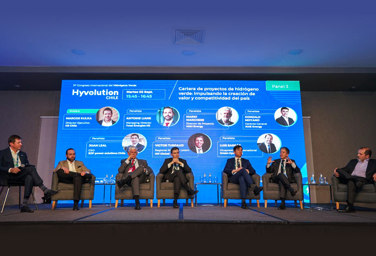 Hyvolution Chile 2025 impulsó agenda estratégica para desarrollar el hidrógeno verde
