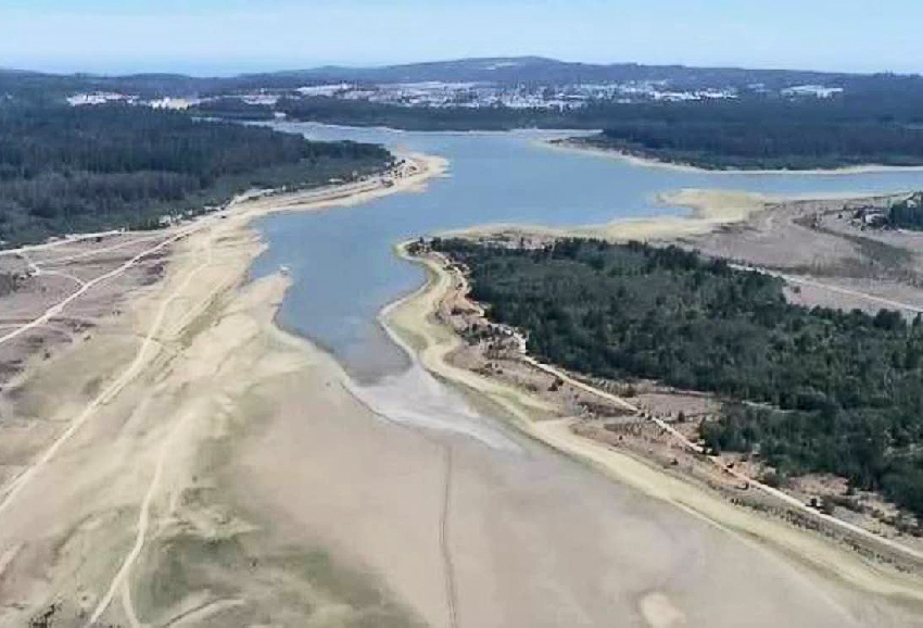  Crítica situación hídrica en Valparaíso: embalse Peñuelas tiene 0,2% de su capacidad