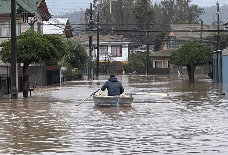 Sistema frontal: dos fallecidos, más de 800 damnificados y sobre 600 viviendas dañadas