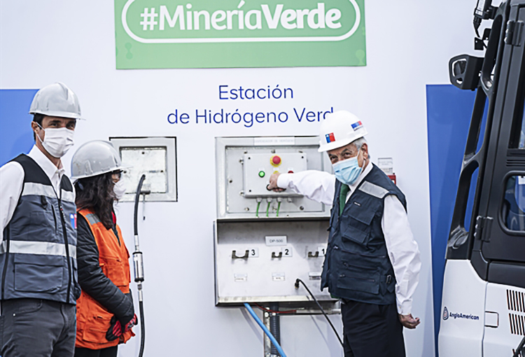 Anuncian producción de la primera molécula de hidrógeno verde en Chile