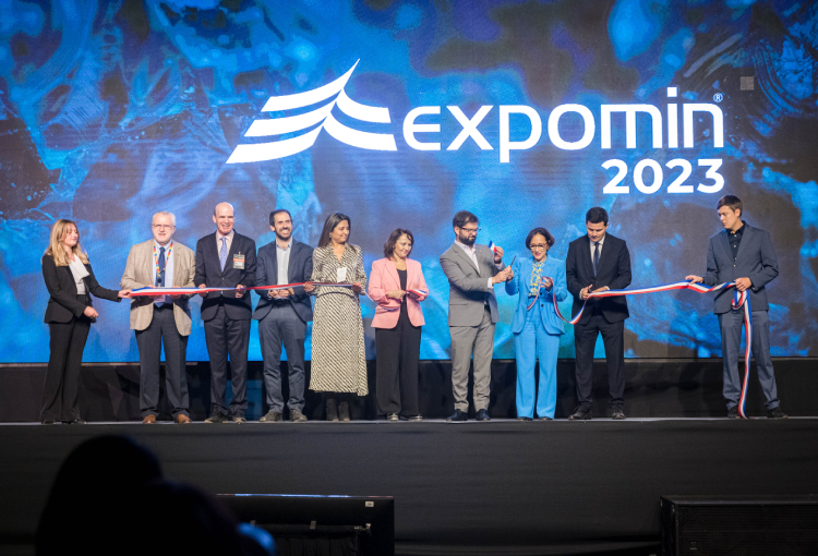 Con énfasis en el aporte de la minería a la sostenibilidad se inauguró Expomin 2023