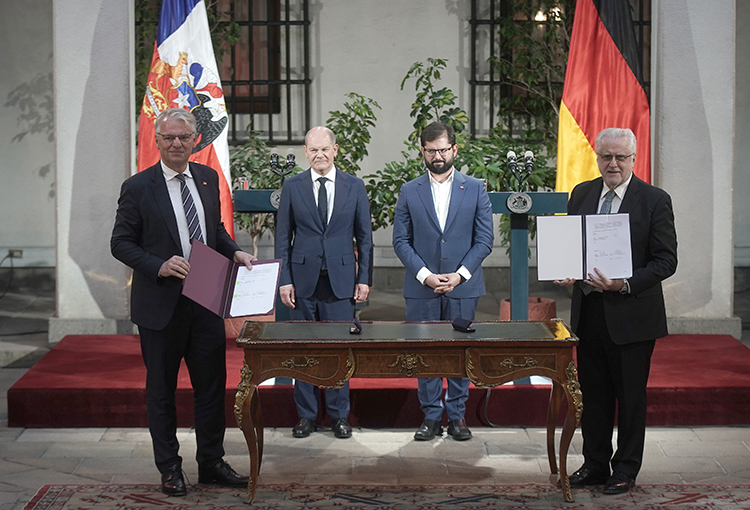 Codelco y Aurubis acuerdan contribuir a una cadena de valor del cobre más sostenible