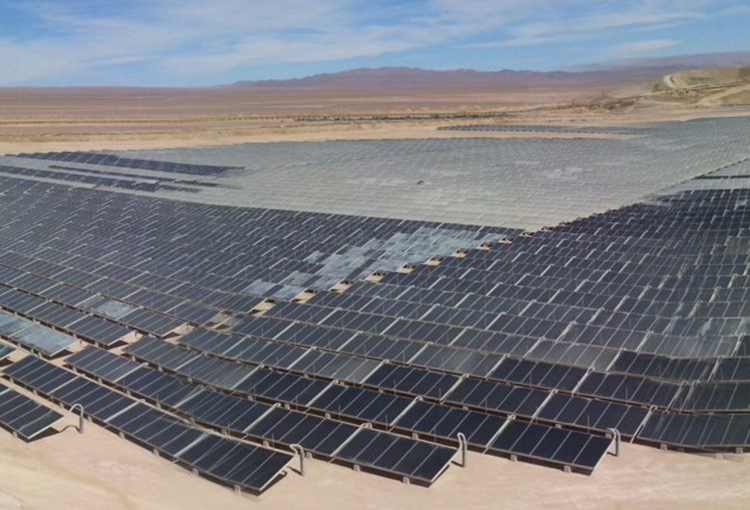 El 98,6% de la electricidad en la minería del cobre al 2030 provendría de fuentes renovables