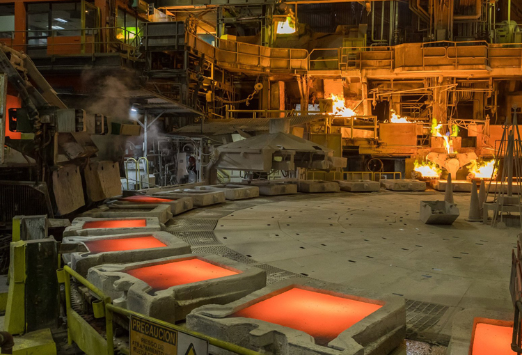 Codelco avanza en su objetivo de aumentar la capacidad de fundición en Chile