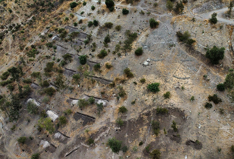 En marcha proyecto para generar paisaje de retención de agua en el cerro Chena de San Bernardo