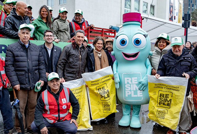 Chillán: Lanzan sistema para recolectar y reciclar envases y embalajes en más de 30 mil hogares