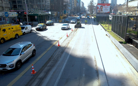 Ciclovía Alameda: dos de los tres tramos presentan más de 70% de avance en las obras