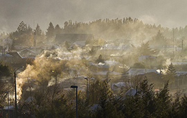 Calidad del aire: comienza gestión de episodios críticos desde el Maule hasta Aysén