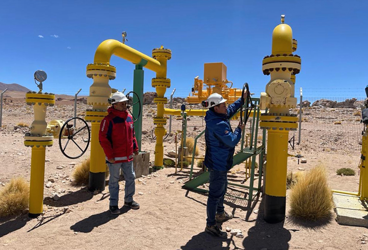 Se retomaron importaciones en firme de gas natural argentino en el norte de Chile 